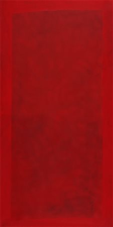 PINO PINELLI, 1938, Pittura R, 1974, Acrilico su tela, cm. 140 x 70, Firmato...