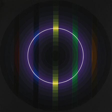 HORACIO GARCIA ROSSI, 1929 - 2012, Couleur lumière, 1991, Acrilico su tela,...