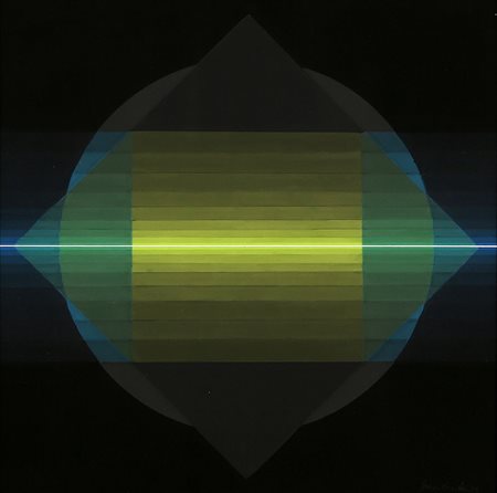 HORACIO GARCIA ROSSI, 1929 - 2012, Senza titolo, 1999, Tempera su cartoncino,...