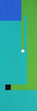 BRUNO MUNARI, 1907 - 1998, Negativo - Positivo, 1995, Acrilico su tela, cm....