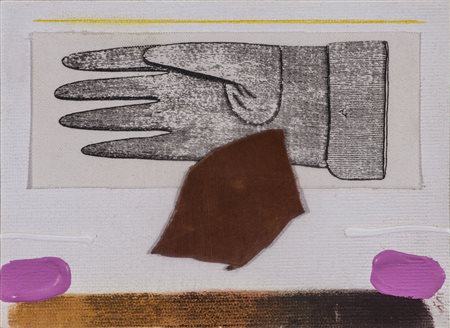 CONCETTO POZZATI (1935)Senza Titolo, '70Tecnica mista e collage su tavolaCm...