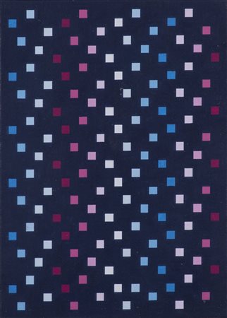 ALDO MENGOLINI (1930)09 006, 1980Acrilici su telaCm 18x13Firma, datazione e...