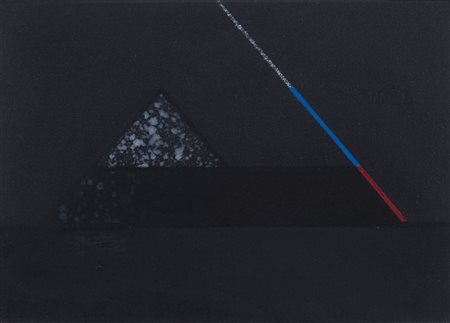 WALTER VALENTINI (1928)Senza Titolo, 1978Olio su telaCm 13x18Firma e...