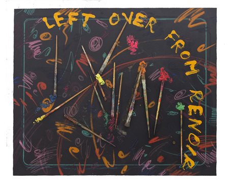 ENRICO MANERA (1947)Left over from Renoir, 1993Tecnica mista e applicazioni...