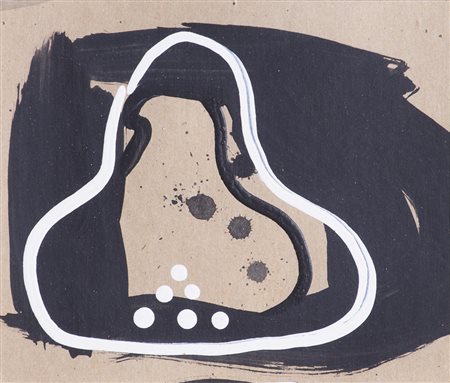 MIKE BIDLO (1953)Fountain Drawing, '90Tecnica mista su cartaCm 16x18Firma al...