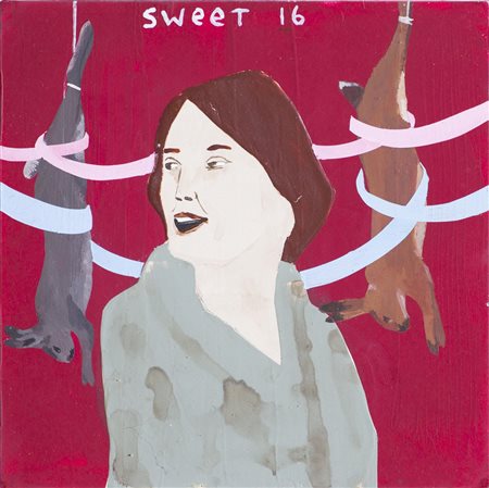 MICHAEL DUMONTIER AND NEIL FARBER INC (2008)Sweet 16Acrilici su cartoncinoCm...