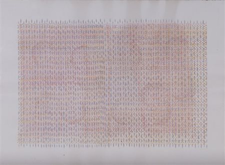 MARCELLO BIZZARRI (1935)Senza TitoloTecnica mista su carta franceseCm...