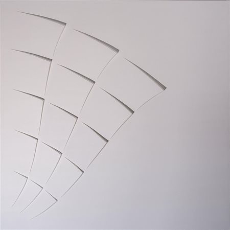 TIZIANO SGARBOSSA (1972)Frammenti, 2015Acrilico ed estrusione su telaCm...