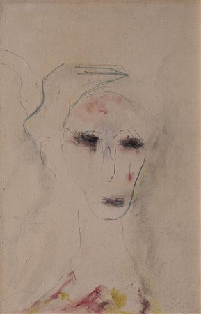 ERNESTO TRECCANI (1920-2009)Senza TitoloOlio e tecnica mista su telaCm...