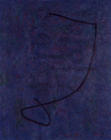 ALDO DAMIOLI (1952)Nel blu dipinto di blu N.3Olio su telaCm 100x80Firma e...