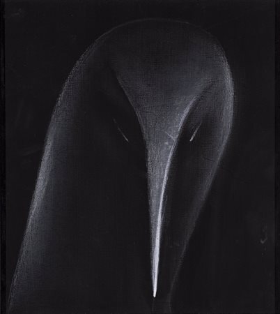 GINO DE DOMINICIS (1947-1998)Senza Titolo, fine anni '80Matita, tempera e...