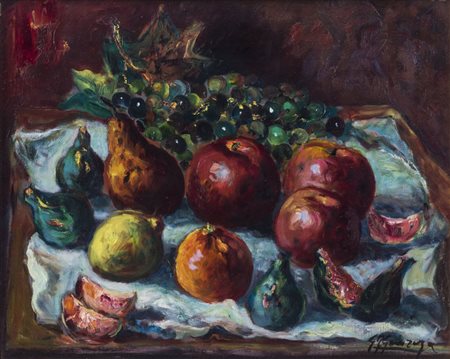 GIOVAN FRANCESCO GONZAGA (1921-2007)Natura morta "Composizione",...