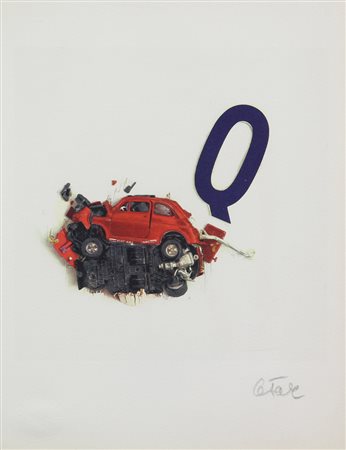 AA.VV., Lotto di 4 fotolitografie edite da Bolaffi Arte con timbro a secco...