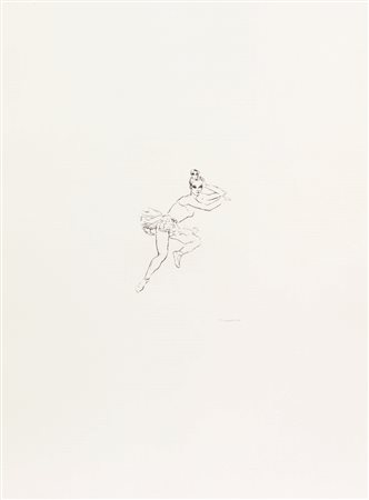 Francesco Messina, Senza titolo, incisione su carta, cm. 70x50 (lastra cm....