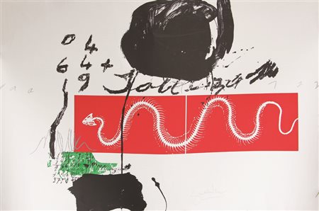 Gaudaire, Senza titolo, serigrafia su carta, cm. 80x120, es. non numerato,...