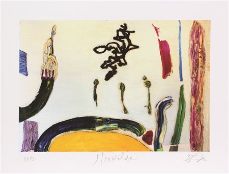 Strawalde, Senza titolo, 2013, giclee su carta pesante di cotone fatta a...