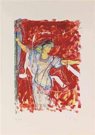 Stefano Pizzi, Una vittoria per ogni età, (1980 circa), litografia su carta,...