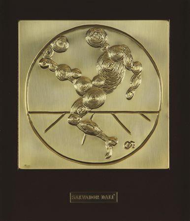 Salvador Dalì, Football (Omaggio a Salvador Dali'), bassorilievo su lastra...