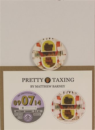 Matthew Barney, Pretty Taxing, multiplo, cm. 15x21, es. 49/500, firmata in...