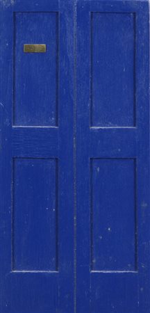 Gianni Ruffi, Y. Klein, 1977, multiplo in legno, cm. 33x15x5, es. 34/60,...