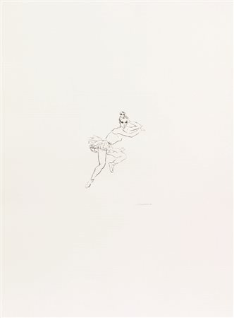 Francesco Messina, Senza titolo, incisione su carta, cm. 70x50 (lastra cm....