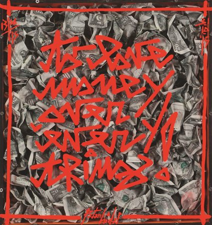 Peter Hide, To Love Money Over Everything! - Reliquary, 2015, tecnica mista e...