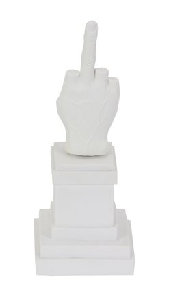 Maurizio Cattelan, L.O.V.E. Carillon, 2015, carillon in resina, cm....