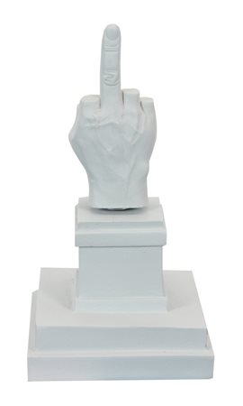 Maurizio Cattelan, L.O.V.E. Carillon, 2014, carillon in resina, cm....