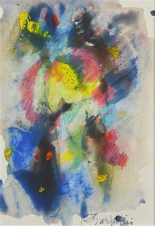 Oddino Guarnieri, Senza titolo, 2012, tecnica mista su carta intelata, cm....