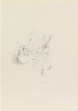 Adolfo Borgognoni, Lotto composto da 3 disegni su cartoncino, 1975 - 1976 -...