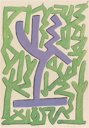 Riccardo Licata, Lotto di 3 litografie su carta, 2001, cm. 50x34, es. di 75,...