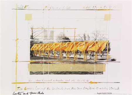 Christo & Jeanne-Claude, The Gates / Project for Central Park New York,...