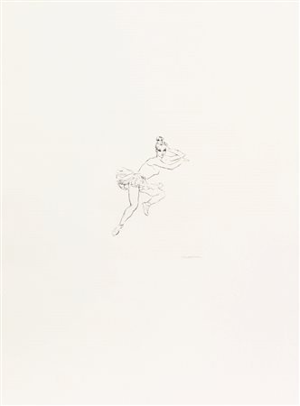 Francesco Messina, Senza titolo, incisione su carta, cm. 70x50 (lastra cm....