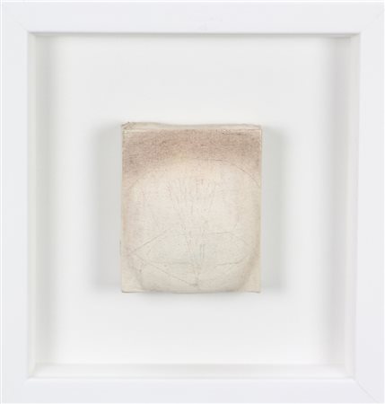 Max Marra, Senza titolo, 1998, tecnica mista su tela, cm. 7x6, firmata e...