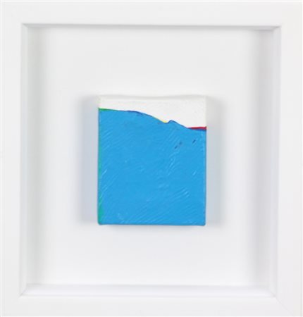 Pope (Giuseppe Galli), Senza titolo, 1998, acrilico su tela, cm. 7x6,...