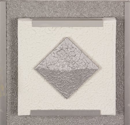 Saba, Rilievi Neoplastici, 2009, tecnica mista entro teca di plexiglass, cm....