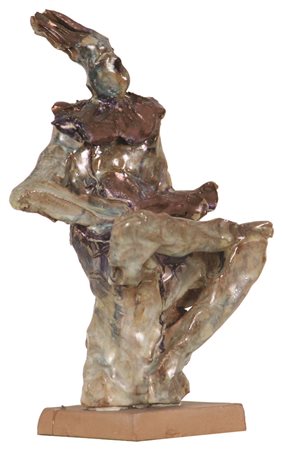 Silvano Fabbri, Senza titolo, 1989, scultura in ceramica, h. cm. 20, firmata...