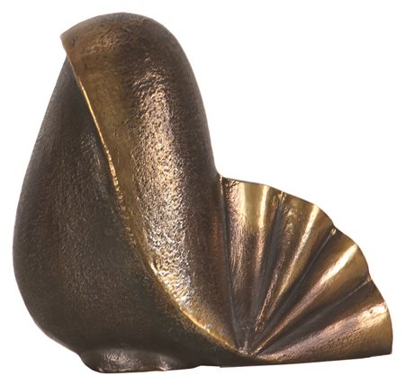 Oriani, Senza titolo, scultura in bronzo, hcm. 12, firma incisa alla base