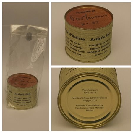 Piero Manzoni (Fondazione) Soncino 1933 Merda d'Artista 2013 opera multipla a...