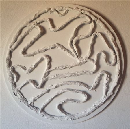 Tony Tedesco Milano 1952 Sonorità adimensionali 2015 Mista su legno 50x50...