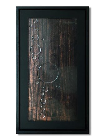 Max Coppeta Sarno 1980 Doppio bicrome 2015 Acqua cristallizzata e acrilico su...