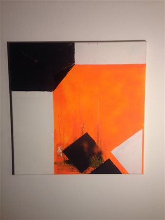 Lorenzo Fabietti Milano 1986 Untitled 2015 Acrilico e spray su tela 70x70...