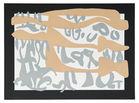 CARLA ACCARDI (Trapani 1924 - Roma 2014) Sovraesposti cieli, 1997 Litografia...