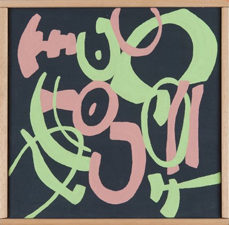 CARLA ACCARDI (Trapani 1924 - Roma 2014) Il mattino, 2010 Vinilico su tela,...