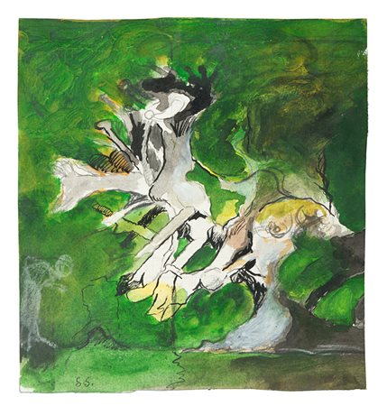 GRAHAM VIVIAN SUTHERLAND (Streatham 1903 - Kent 1980) Senza titolo, 1972...