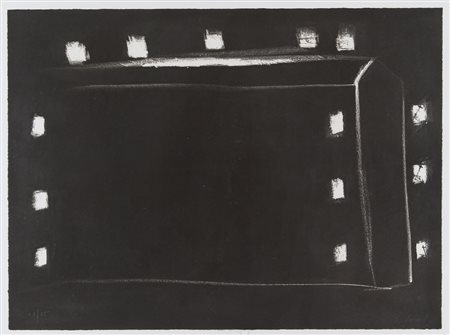 ENZO CUCCHI (Morro d'Alba 1949) La Cattedrale dei disegni Serigrafia, ex....