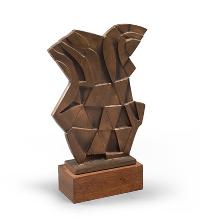 PIETRO CONSAGRA (Mazara del Vallo 1920 - Milano 2005) Bifrontale, 1976...