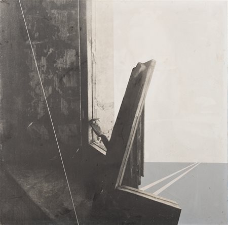 ARTISTA XX SECOLO Senza titolo Acrilico ed emulsione fotografica su lino, cm....