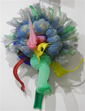 ANGI ALEX CANNE 1965 PLASTIC JUNGLE, 2000 SCULTURA IN PLASTICA cm 80 x 58 x...