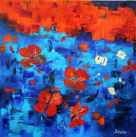 Milena Bernardini 1978, San Benedetto del Tronto (Ap) - [Italia] Naranja olio...